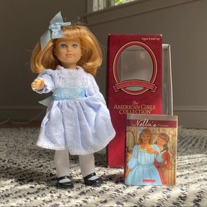 LIKE NEW American Girl Doll Mini 6 Inch Nellie and Book (with original box)